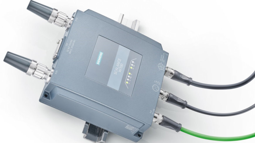 Siemens expands its wireless networking portfolio with Wi-Fi 6 for industrial applications